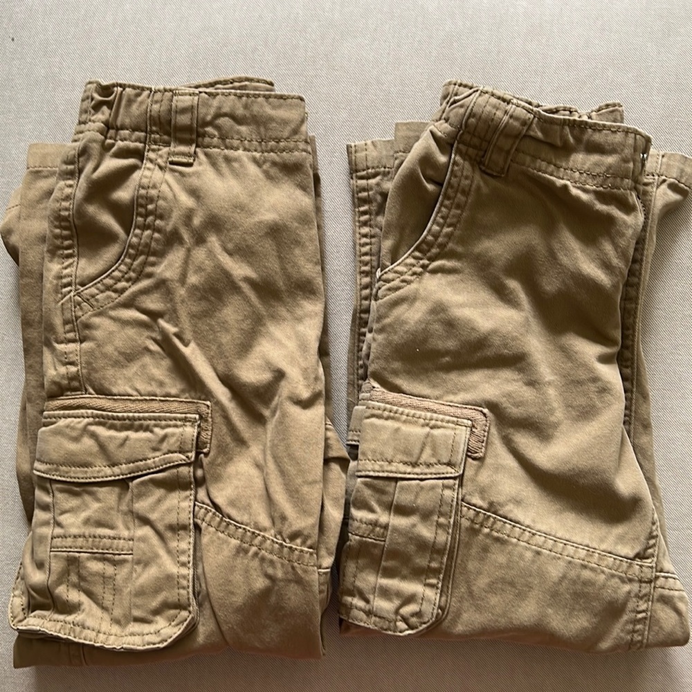 Cherokee 5T Cargo Pants 2 pairs